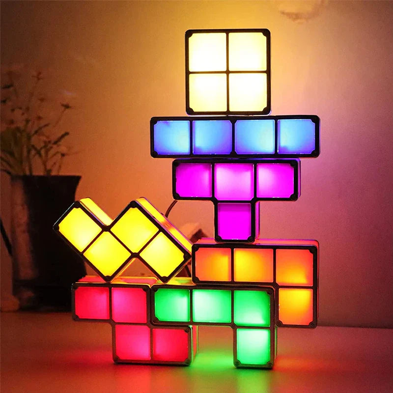 Tetris Night Light - Lys upp din kreativitet - Tetris-lampa