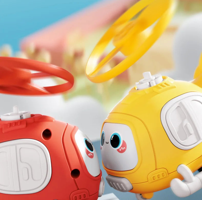 Hover Buddy – Luftiga leenden – Helikopter för tecknad film