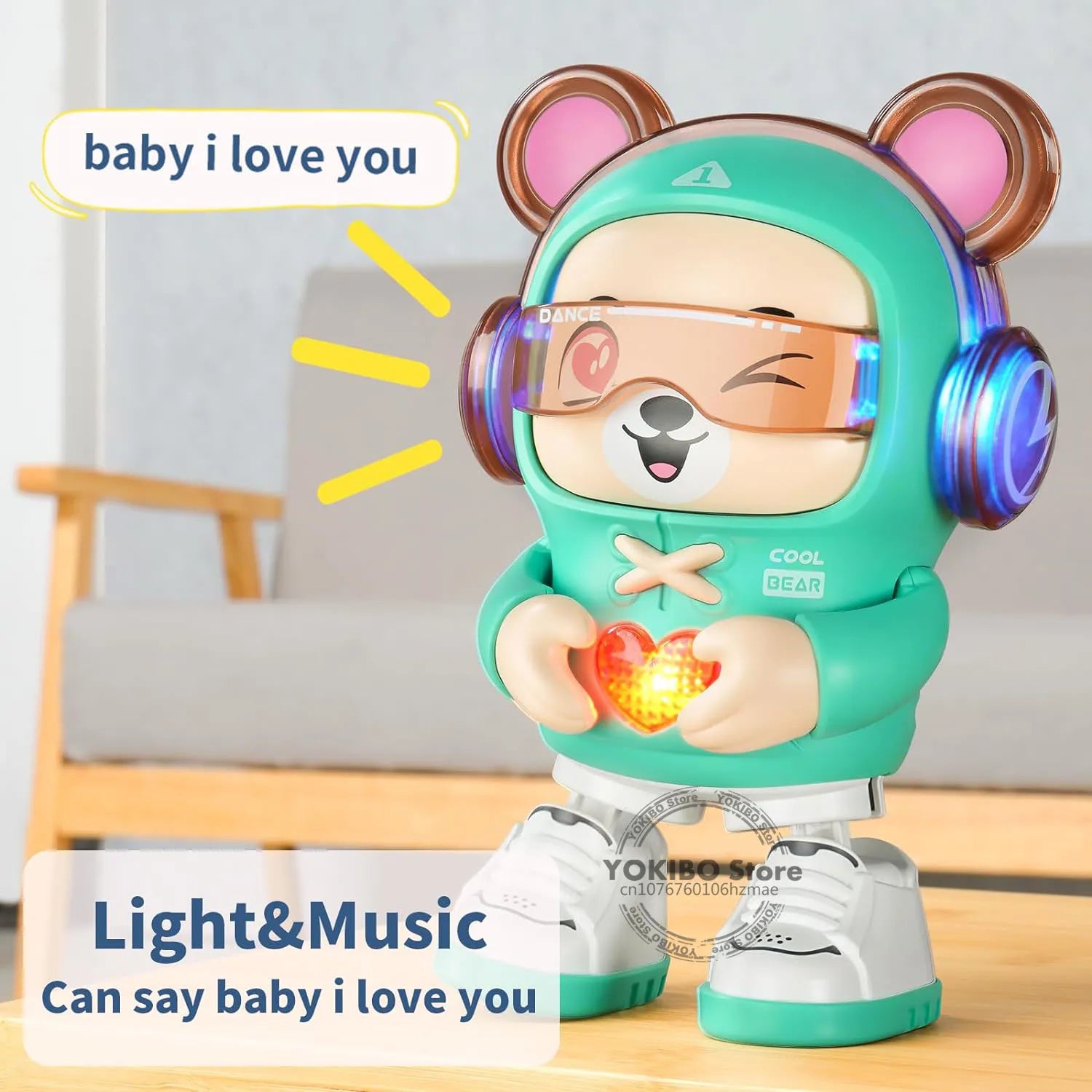 Dancing Dog Robot - Utveckla motoriska färdigheter - Dansande lekdocka
