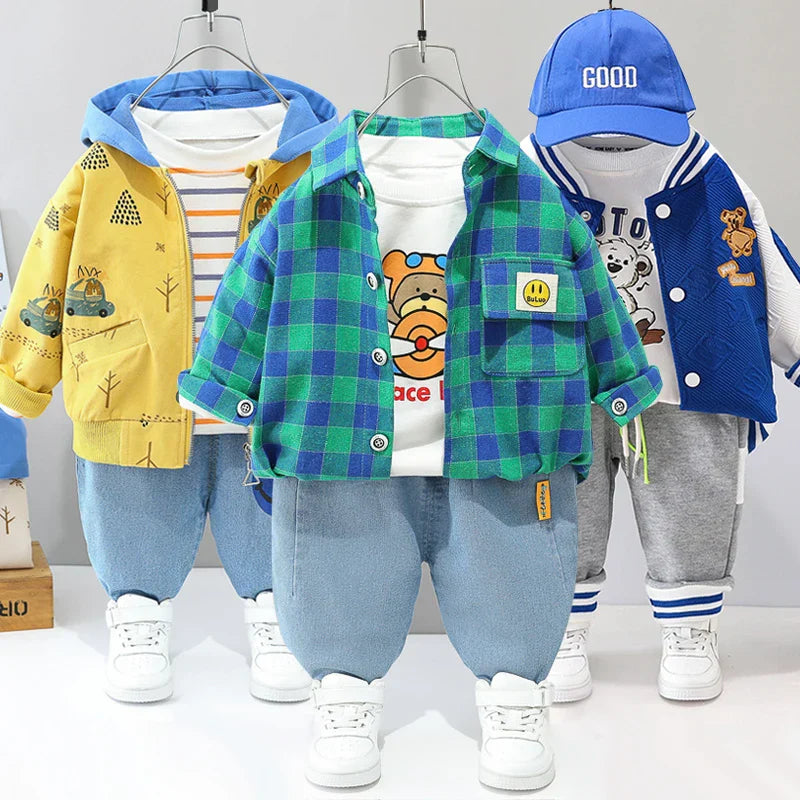 Mini Mode - Småbarn & äventyr  - 3-delige Kleding Set