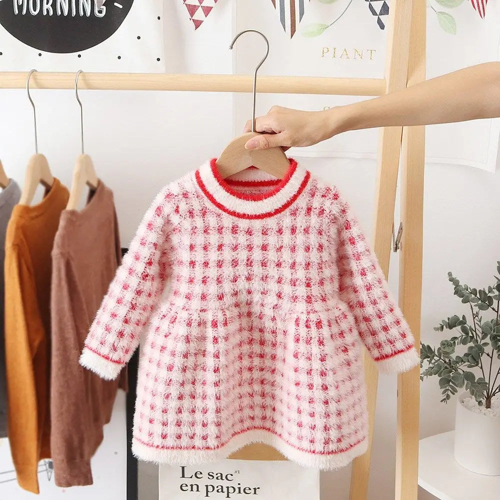 Mini Mode - Skön och varm - Klänning i fleece
