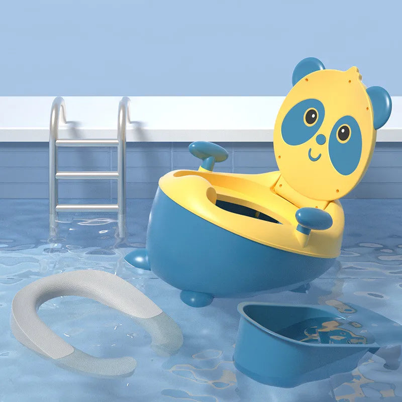 Panda Potty - Praktisk för semestern - Toalett för barn