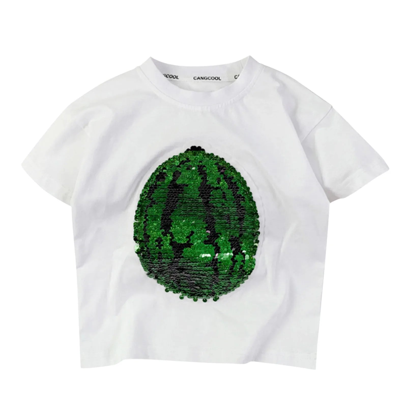 Mini Mode - Glittra & förvandla- T-shirt med vattenmelon