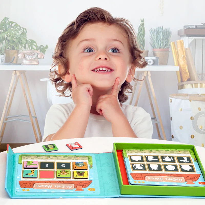 Montessori Memory Match Spel - Lärorikt & kreativt - Memoryspel