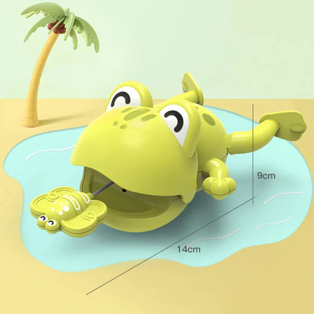 Smooth Splash Friends – Djurbad fulla av skoj - Grön groda