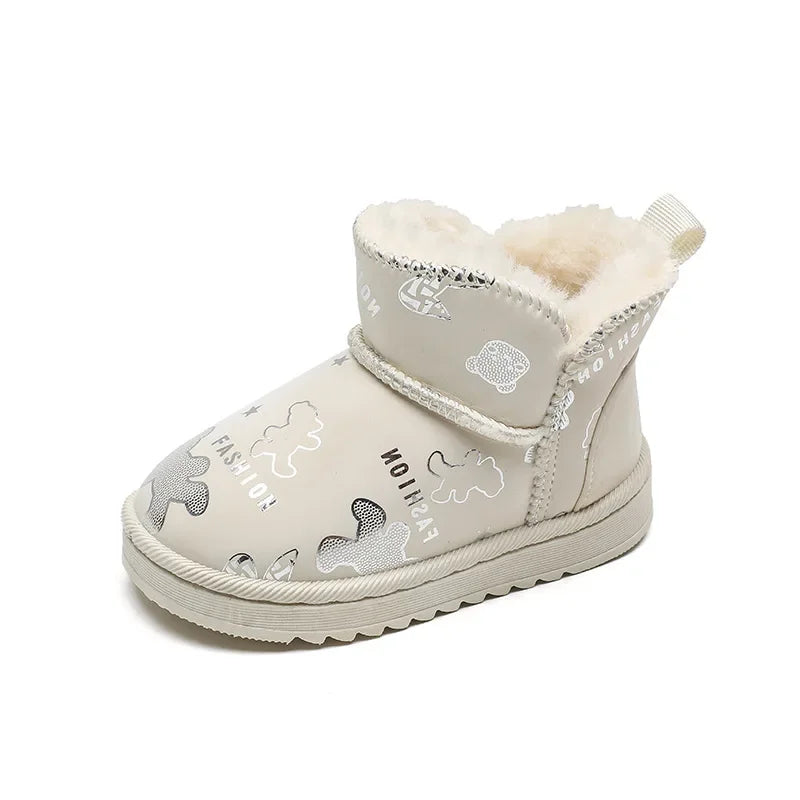Mini Mode - Vattentät design - Snökängor för barn med Fashion-tryck