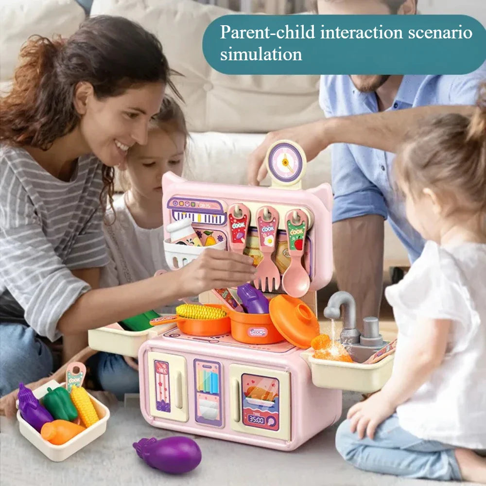 Liten Kitchen Set - Uppmuntra kreativitet och social interaktion - Set för små köksäventyr