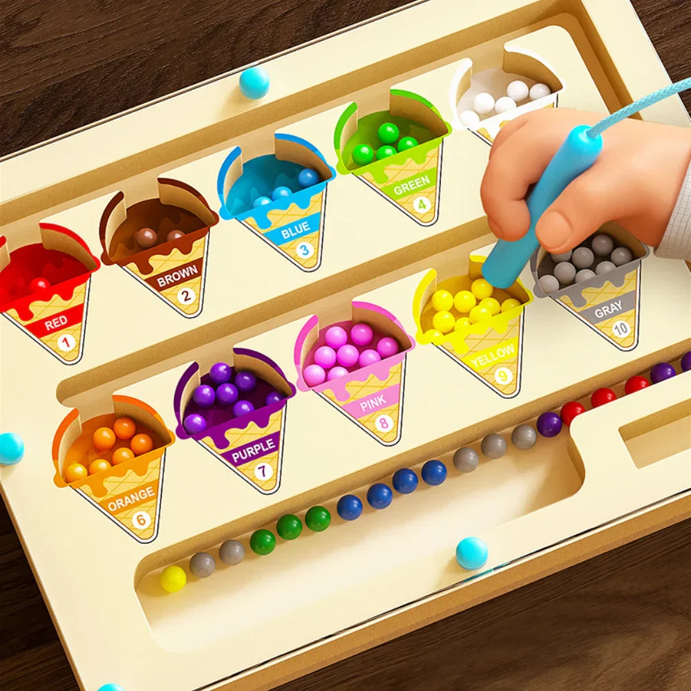 Learning Labyrinth – Koordination för hand och öga - Magnetisk spelplan