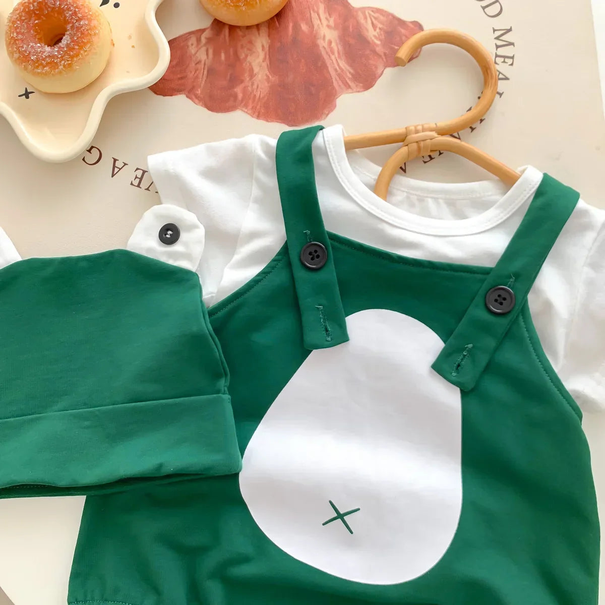 Mini Mode - Mjuk och bekväm - Bodysuit med groda