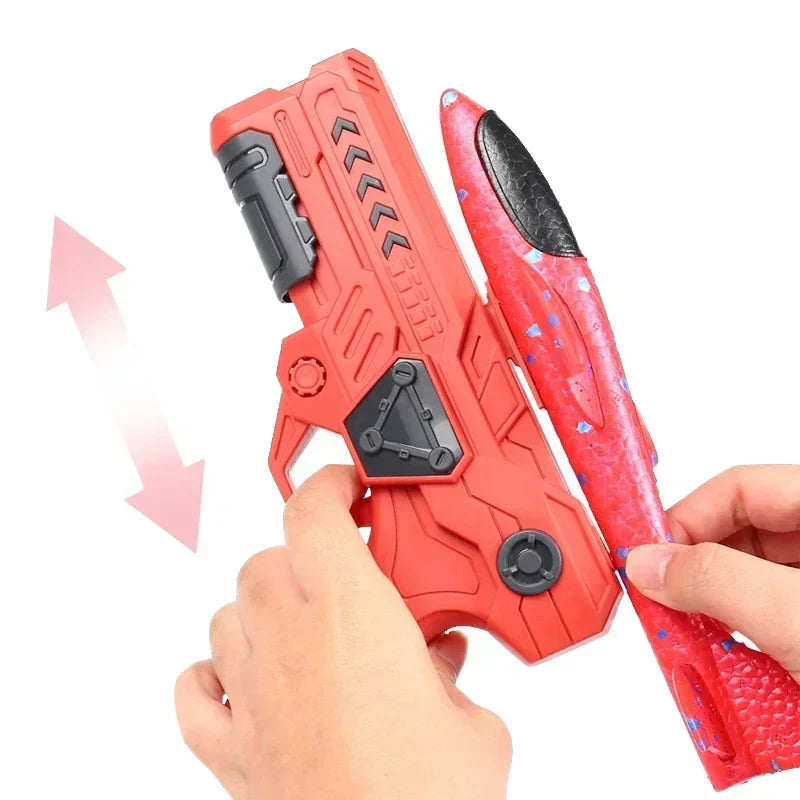 Foam Plane Launcher – Flyg iväg – Flygplansstartare