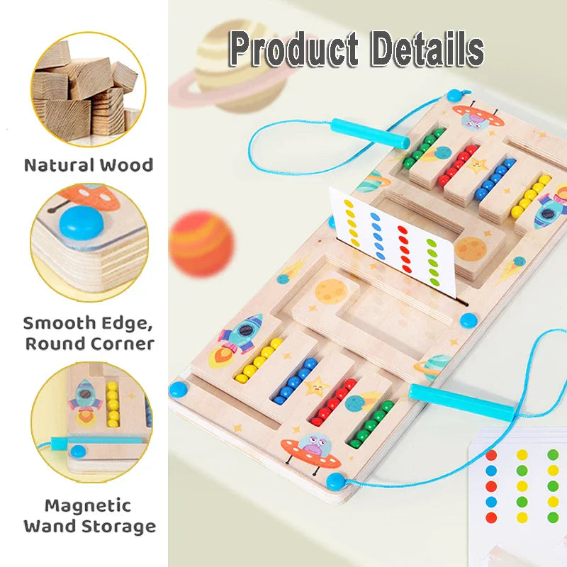 Magnetisk Colour Spel - Magisk färgjakt - Färgläggningsspel