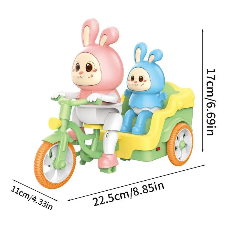 Bike Bunnies - Kaninparty på hjul - Cyklande leksakskaniner