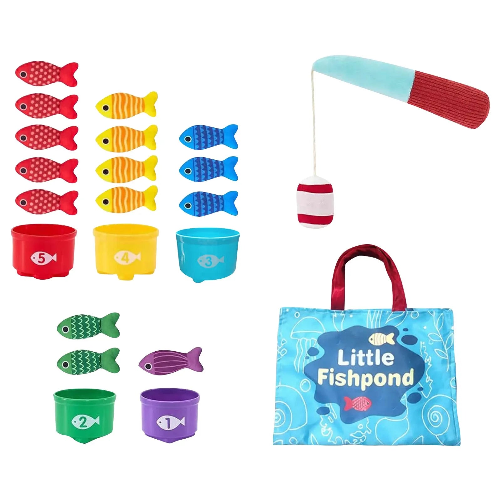 Magnetisk Fishing Spel -  Fånga dem alla - Magnetiskt fiskespel