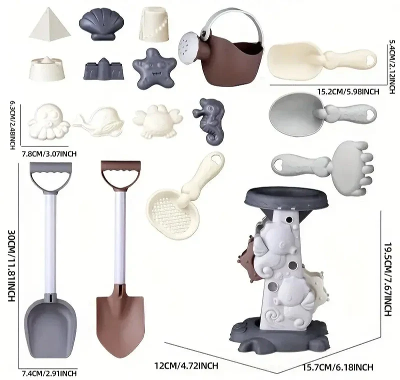 Beach Set - Uppmuntrar kreativitet och färdigheter - Beach Fun Set för barn