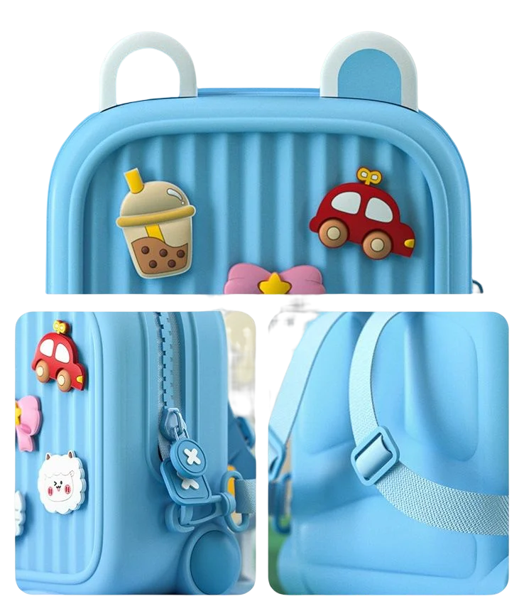 Cartoon Backpack - Redo för äventyr - Ryggsäck för barn