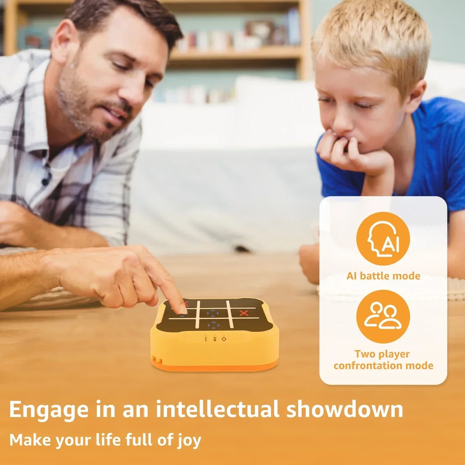 Tic Tac Toe Spel - Stärker minnet och problemlösningsförmågan - Elektronisk Boter-Kaas & Ägg