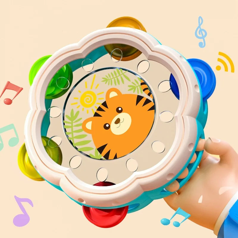 Montessori Music Set - Utveckla musikalisk talang - Tamburin för barn