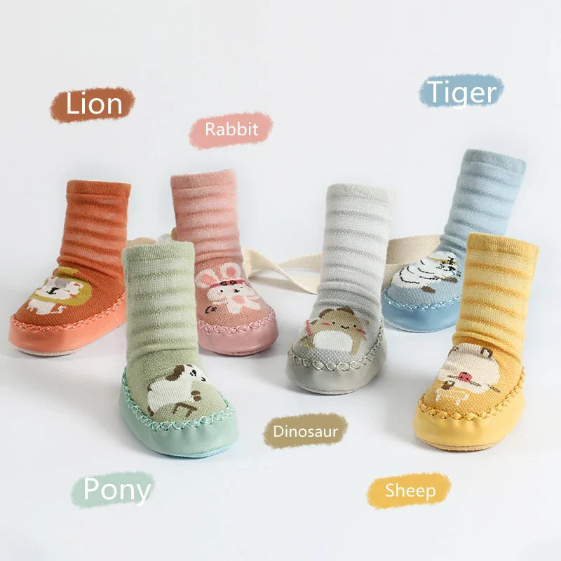 Toddler Non-slip Socks - Stilfulla steg - Babystrumpor