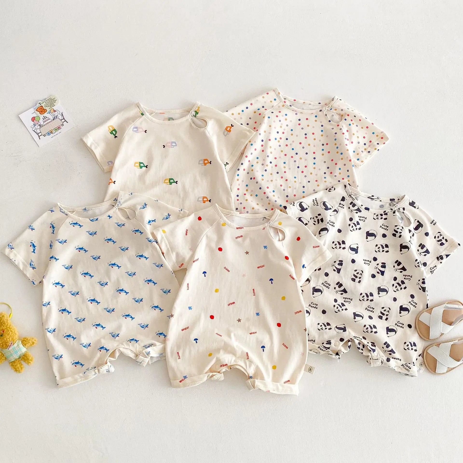 Mini Mode – Luchtig och Lief – Romper för bebisar