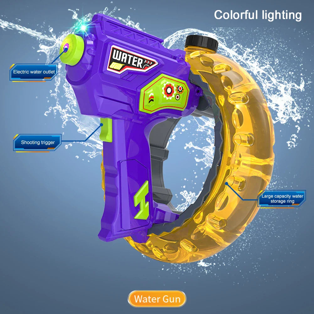 Water Blaster Pro – Ljus & Spetterpret - Vatten Pistool
