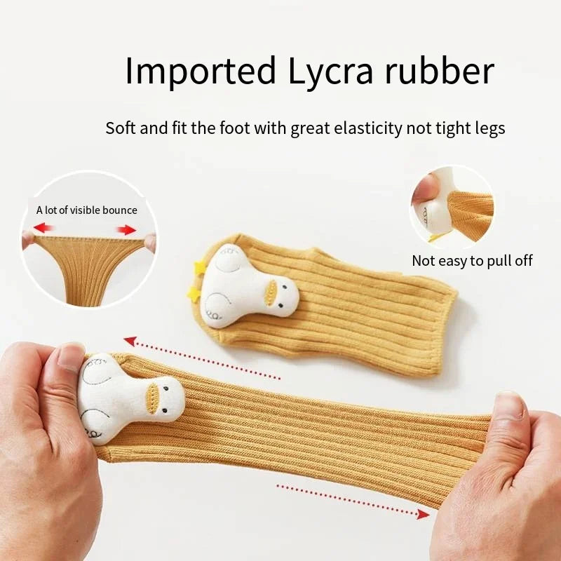 Mini Mode - Lätta att använda - Höga/låga halkfria strumpor