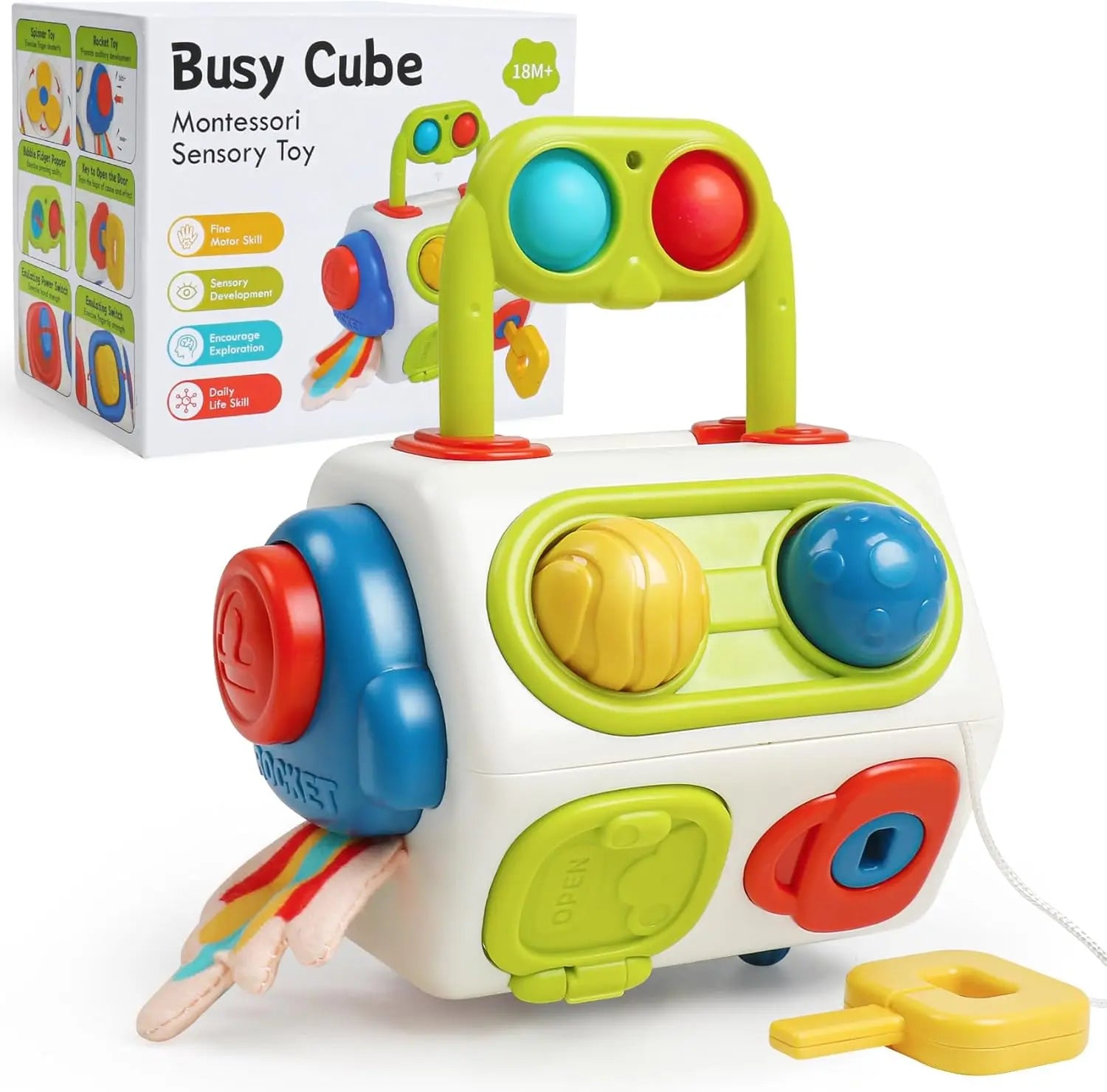 Exploring Cube - Lekfullt upptäckande - Upptäcktskub