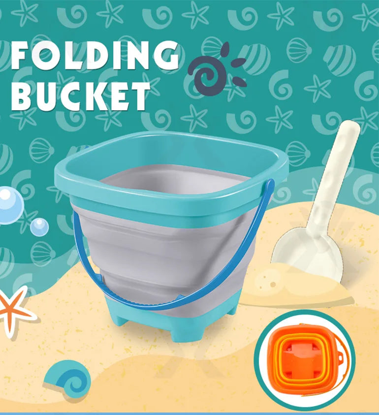 Foldable Beach Leksaker – Sommarsandkul - Strandset Barn