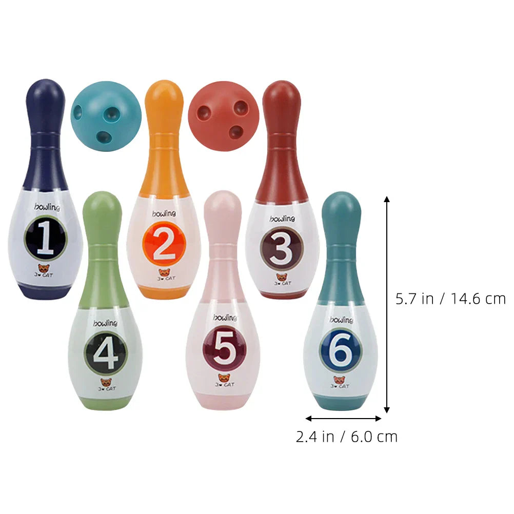 Mini Bowling Kit - Figurer och skoj - Bowlinguppsättning