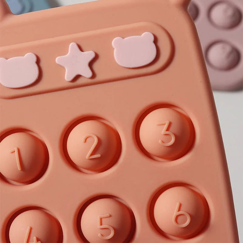 Fidget Leksak - Bitring & Fidgetleksak i 1 - Fidget-telefon i silikon