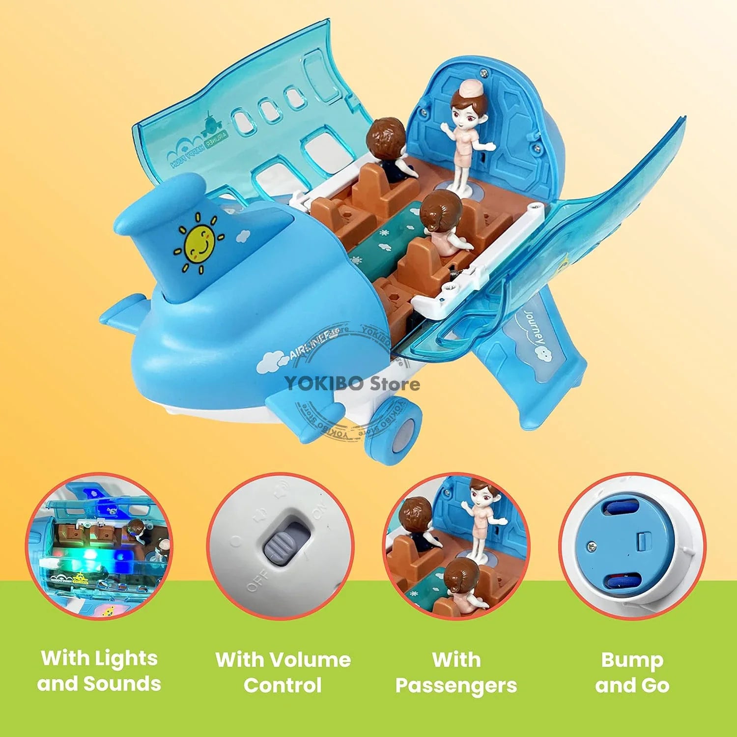 Pilot Pals Plane - Perfekt andrepilot - Leksaksflygplan