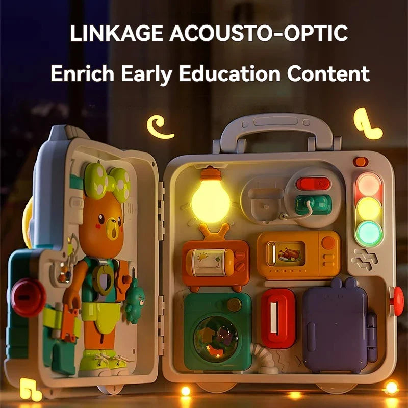 Sound Spel - Pedagogiskt & multifunktionellt - Aktivitetsbräda med ljud