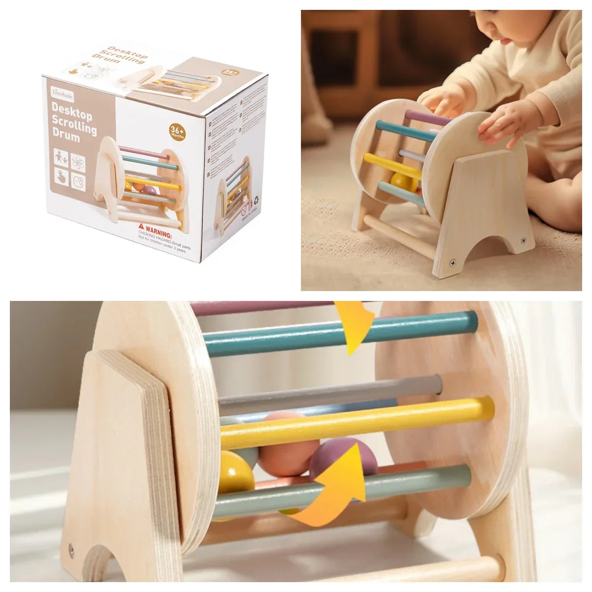 Infant Bell - Mjuka ljud - Montessori-musikinstrument