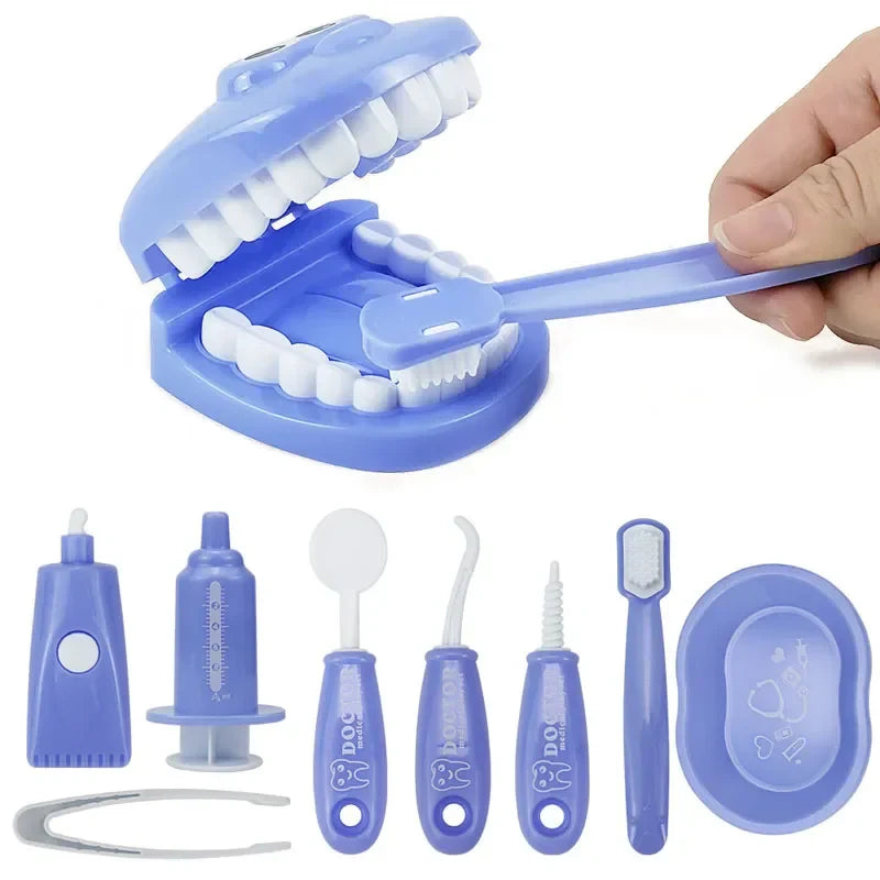 Tooth Time – Skratta och lär – Tandläkaruppsättning barn