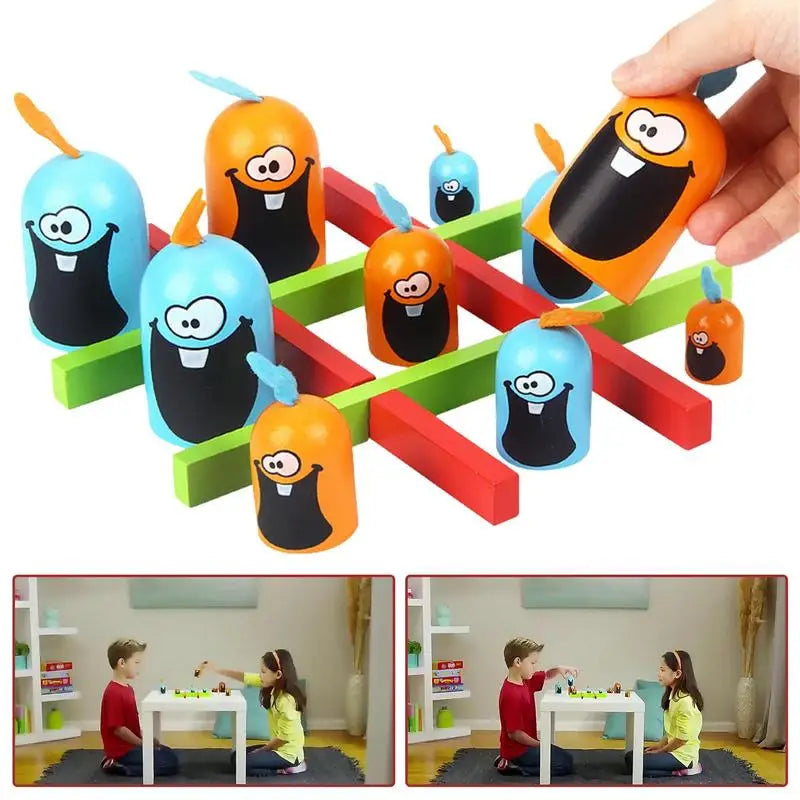Chomp TicTacToe - Mumsa och vinn - Tre i rad
