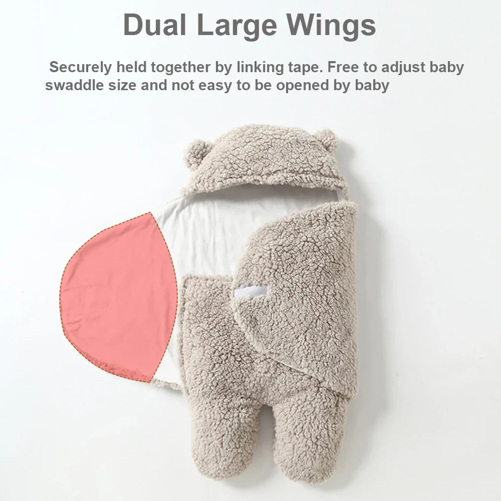 SnuggleBear - Inlindningsfilt för bebisar