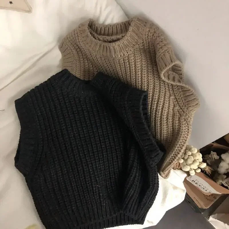 Mini Fashion™ - Mjuk och varm - Stickad spencer