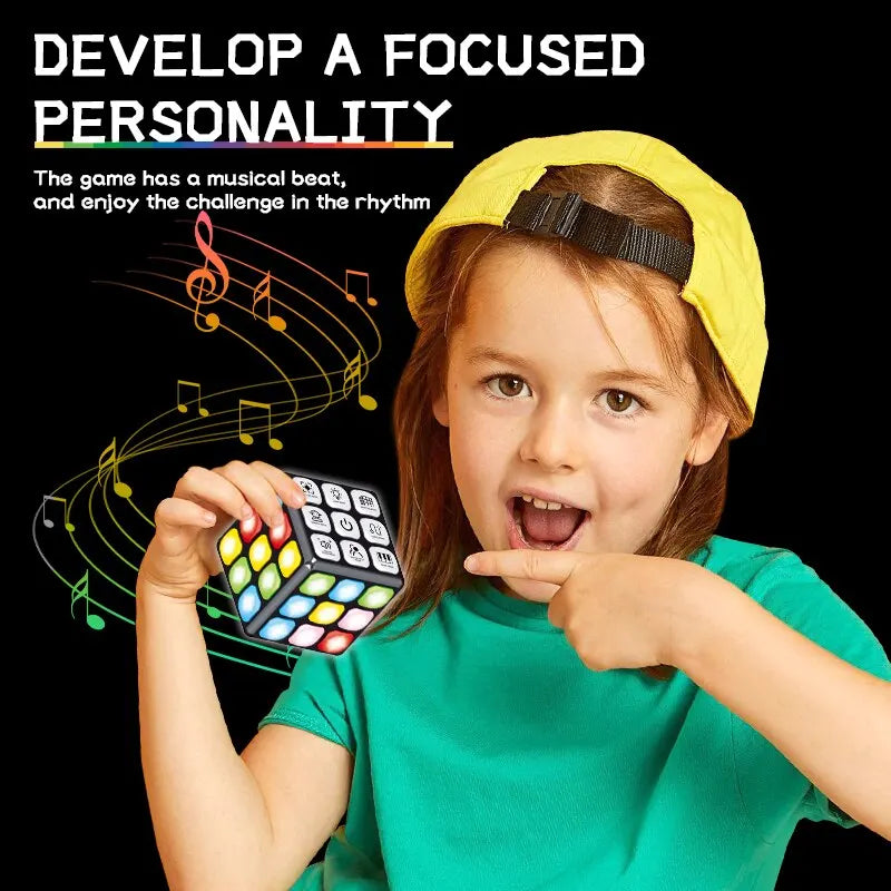 Magic Melody Cube - Flashig, magisk och lärorik - pedagogisk lekkub
