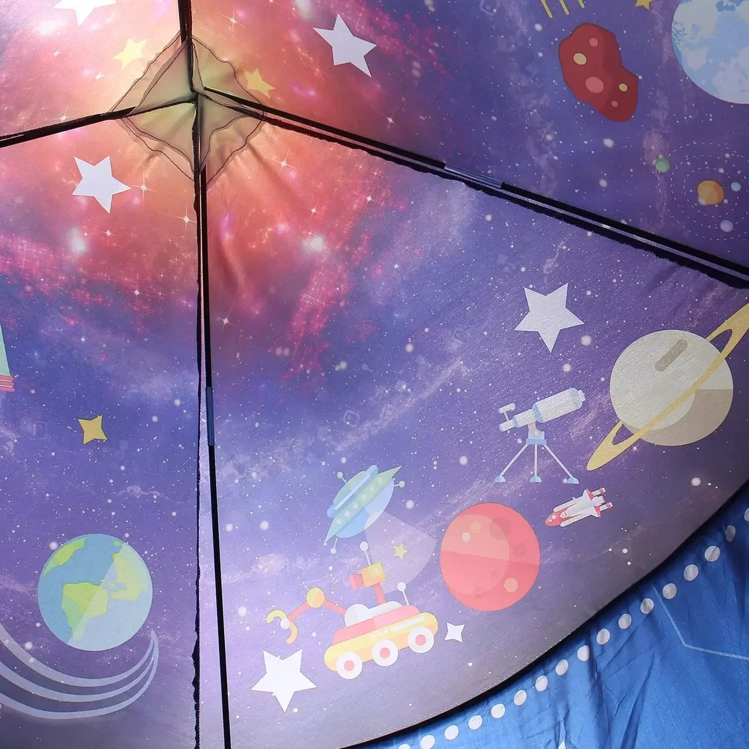 Rocket Ship Tent – Rymdäventyr Pop-up - Tält för barn
