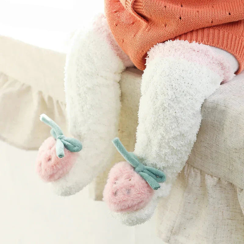 Mini Mode - Extra varma - långa babystrumpor