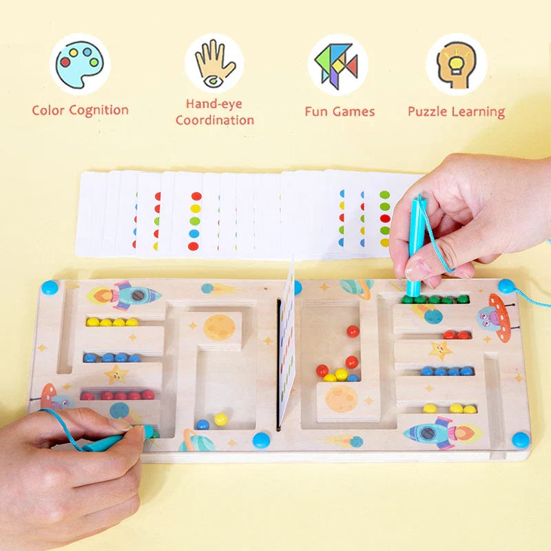 Magnetisk Colour Spel - Magisk färgjakt - Färgläggningsspel
