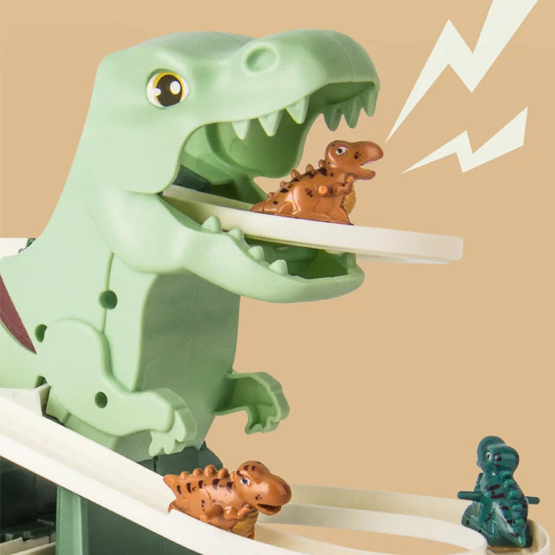 Dino Slide – Mini berg-och-dalbana kul - Dino glidbana