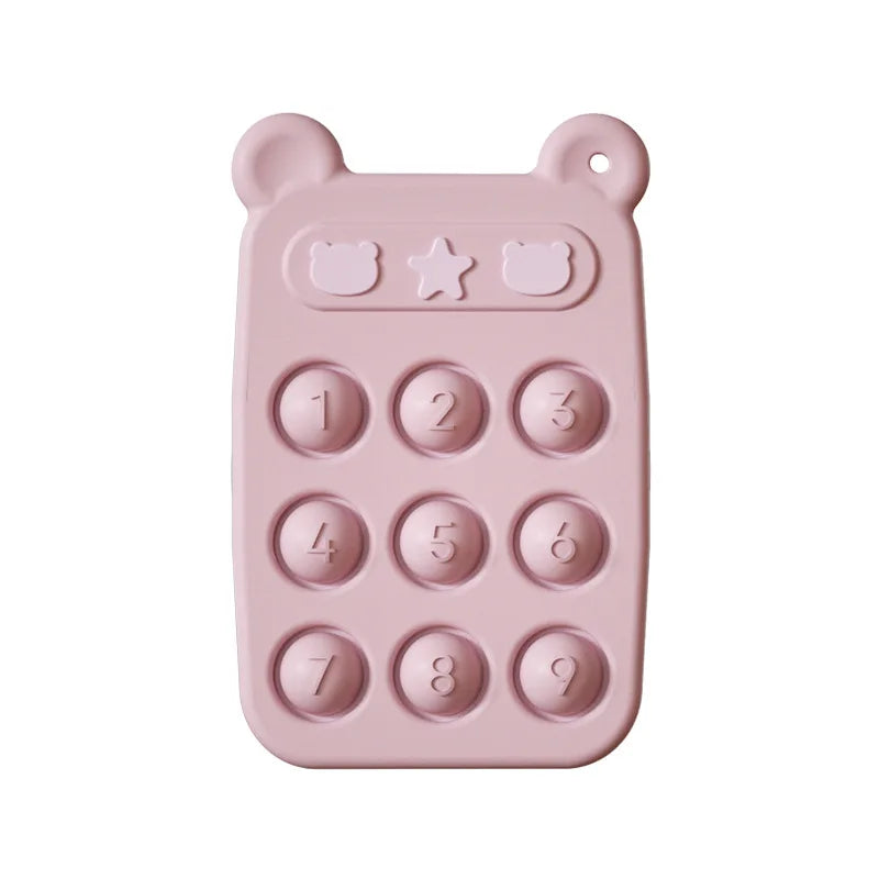 Fidget Leksak - Bitring & Fidgetleksak i 1 - Fidget-telefon i silikon