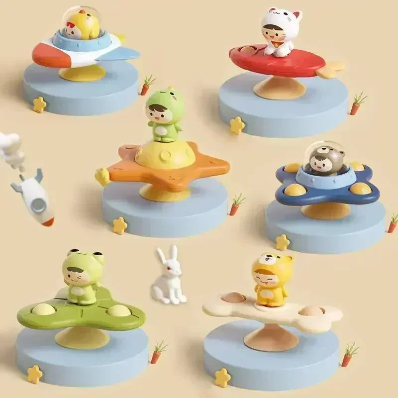 Suction Spinner - Tillsammans utan strid - Snurrande leksak