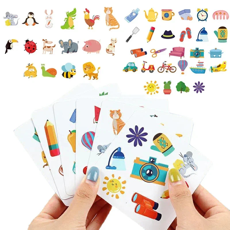 Memory Dobble Spel - Lärande & äventyr - Minneskortspel