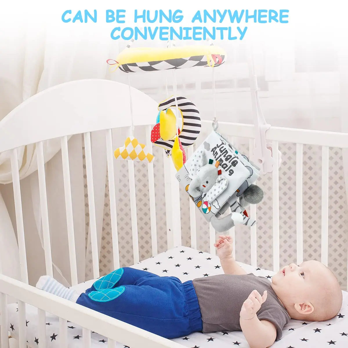 Soft Sensory Bok – Känn & Upptäck - Babyhäfte