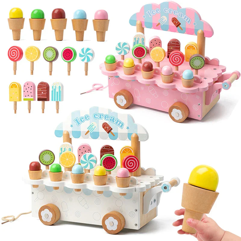 Trä Gelato – Iskall fantasi – Rollspelande glassbil