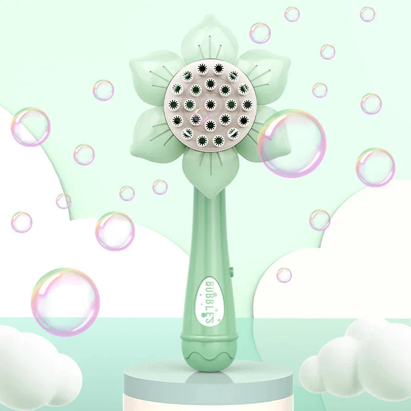 Sunflower Bubblegun - Bubbelparty - Bubbelblåsande blomma