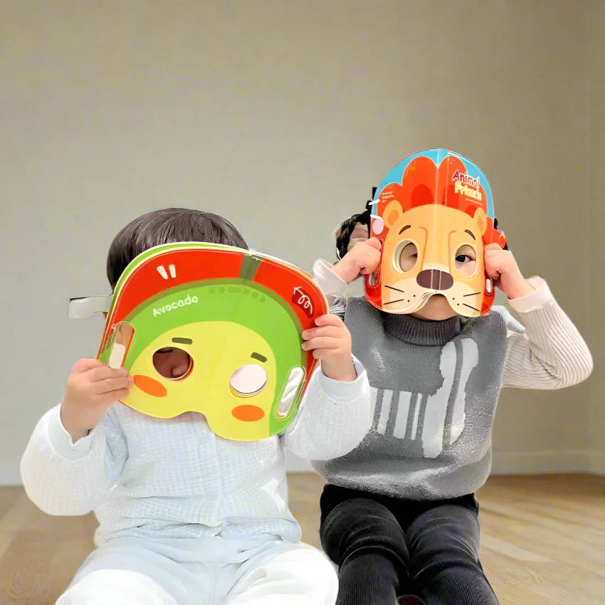 Mask Bok – Baby lär sig första intrycket - tygmaskbok