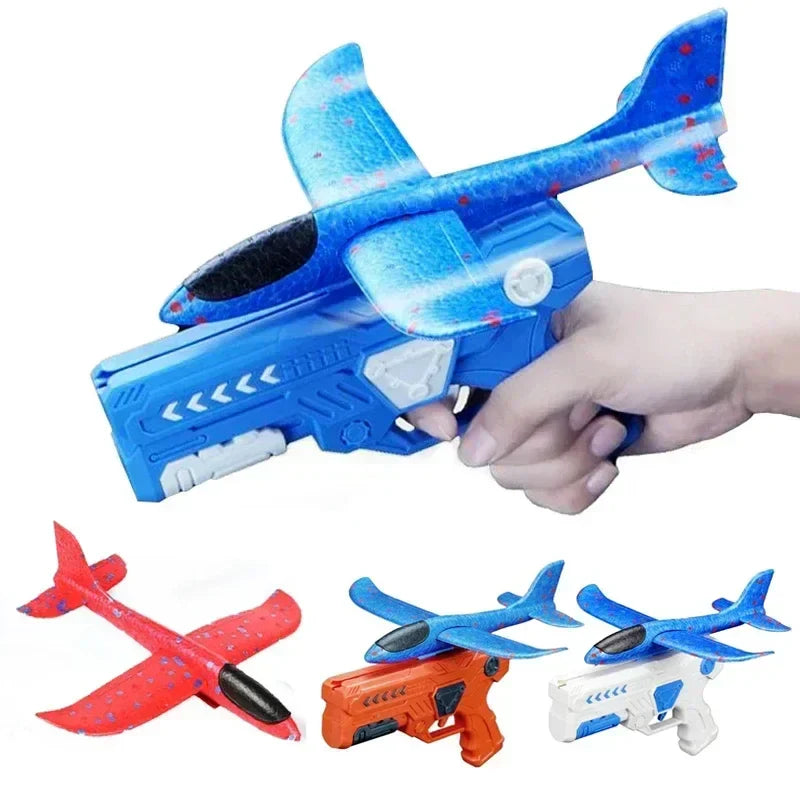 Foam Plane Launcher – Flyg iväg – Flygplansstartare