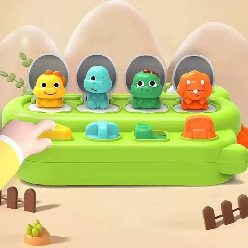 Peek & Play - Klicka, Vrid, Överraskning! - Baby Pop-up Leksak